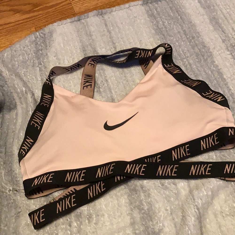 Strapped Nike sports bra